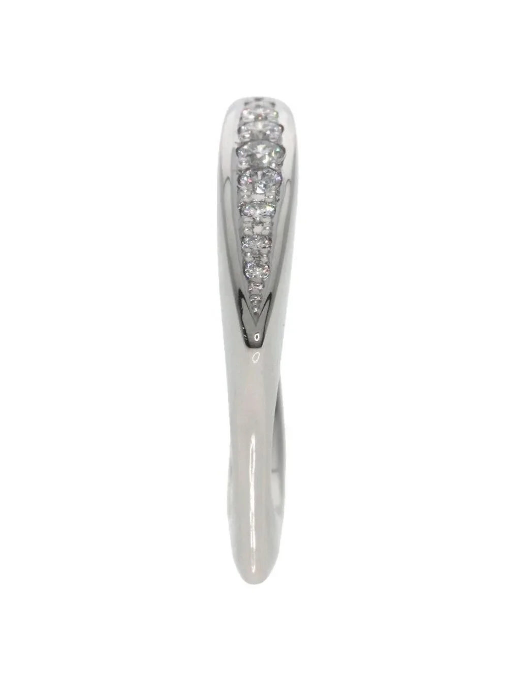 Celine Diamond Ring Silver